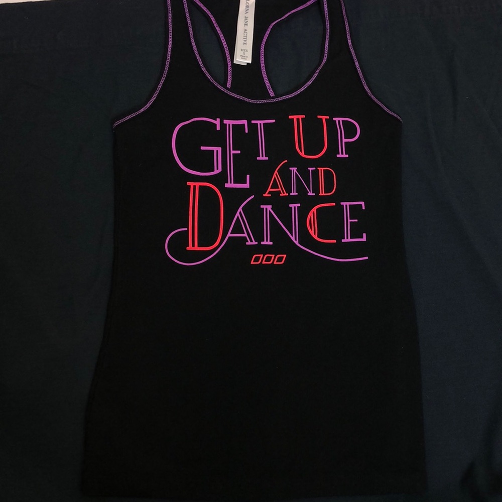 LORNA JANE Inspo Tank Black Size Small